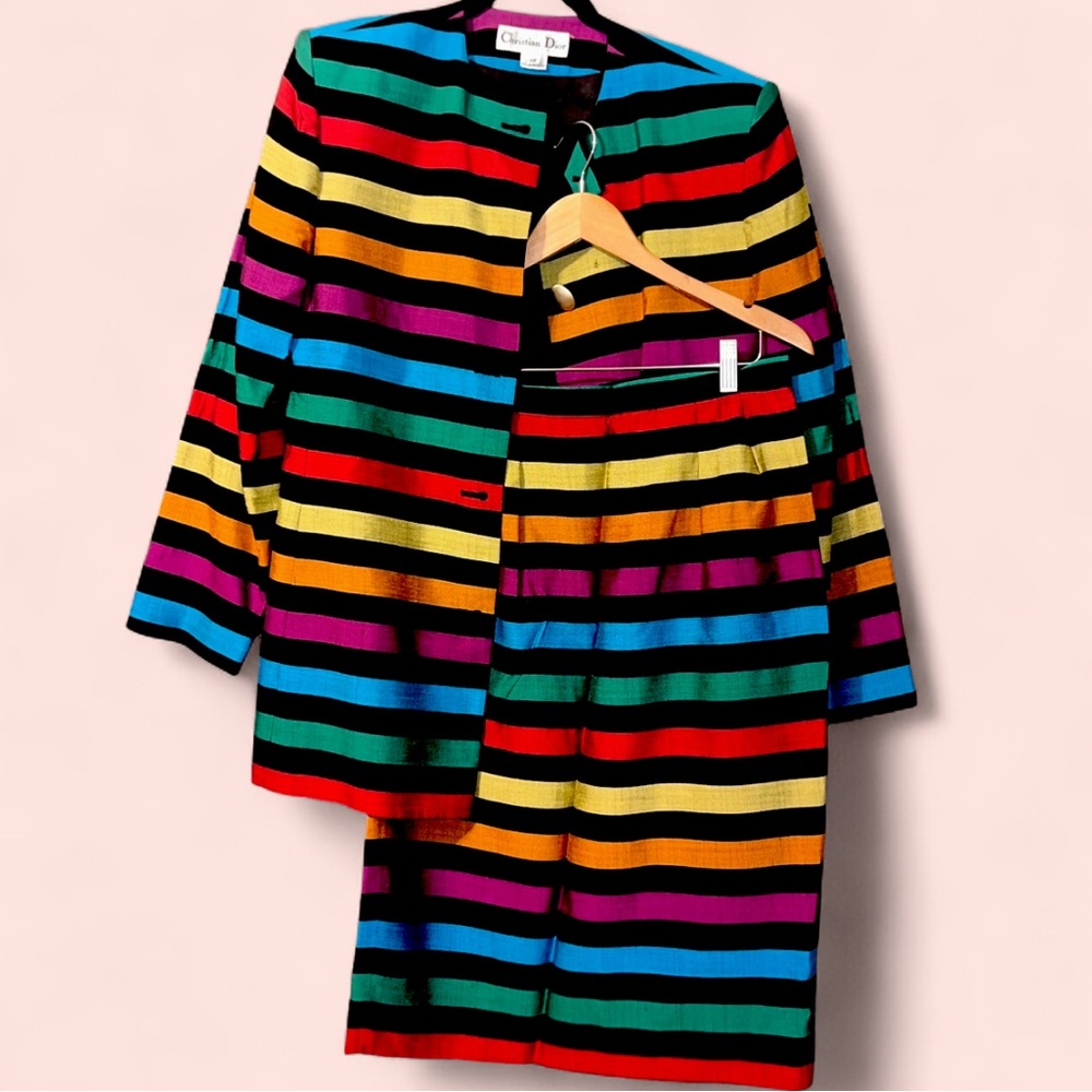 Vintage Christian Dior Skirt Suit